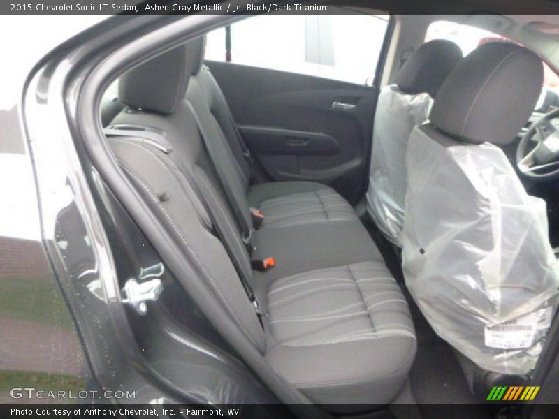 Ashen Gray Metallic / Jet Black/Dark Titanium 2015 Chevrolet Sonic LT Sedan
