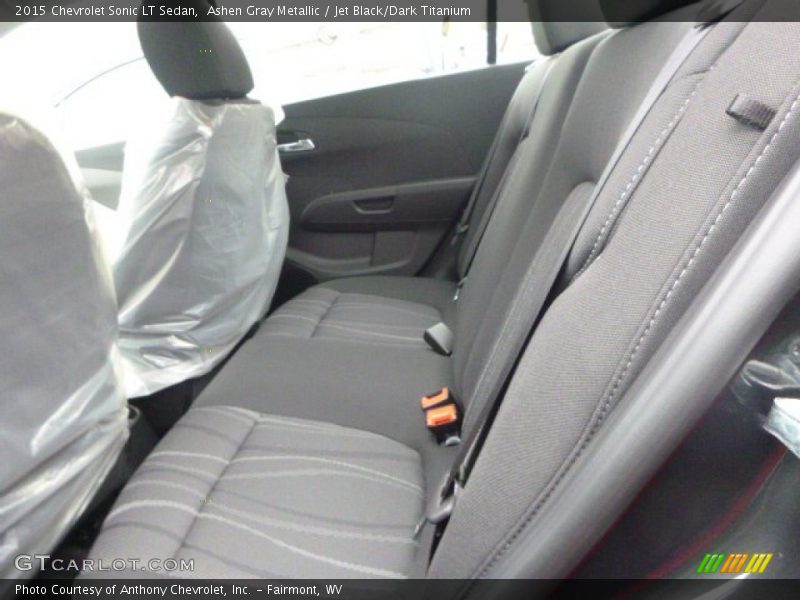 Ashen Gray Metallic / Jet Black/Dark Titanium 2015 Chevrolet Sonic LT Sedan