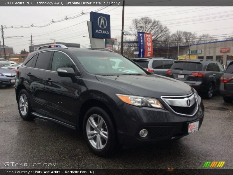 Graphite Luster Metallic / Ebony 2014 Acura RDX Technology AWD