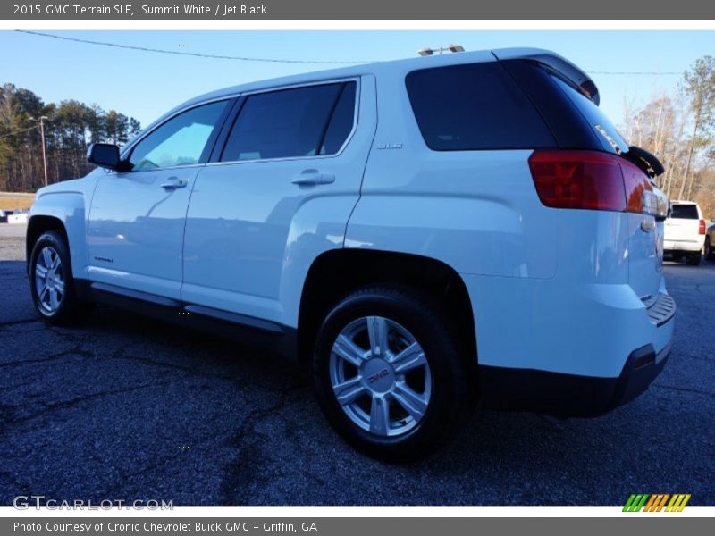 Summit White / Jet Black 2015 GMC Terrain SLE
