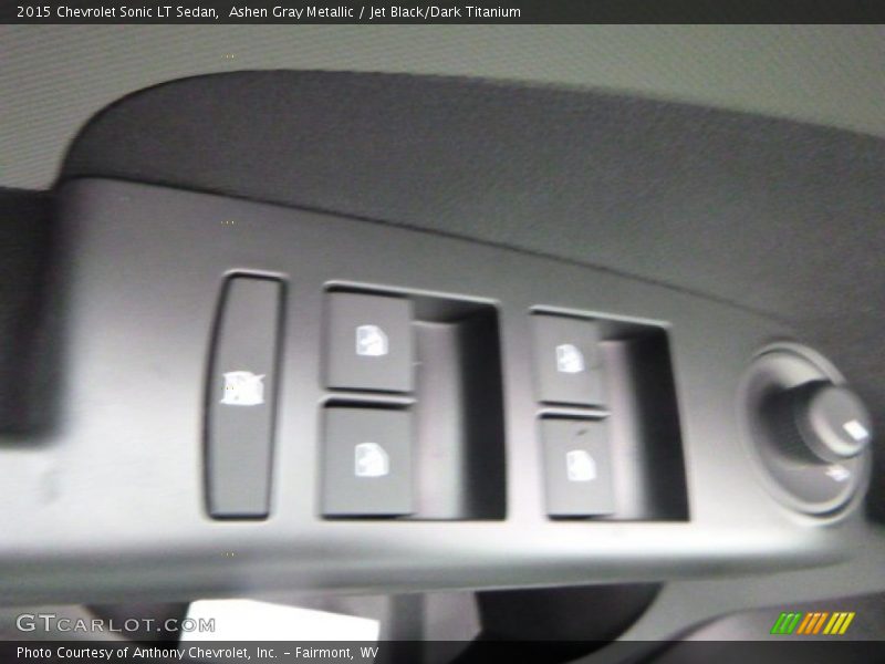 Ashen Gray Metallic / Jet Black/Dark Titanium 2015 Chevrolet Sonic LT Sedan
