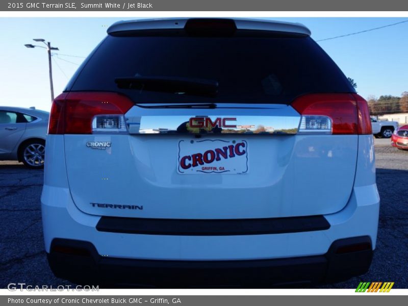 Summit White / Jet Black 2015 GMC Terrain SLE