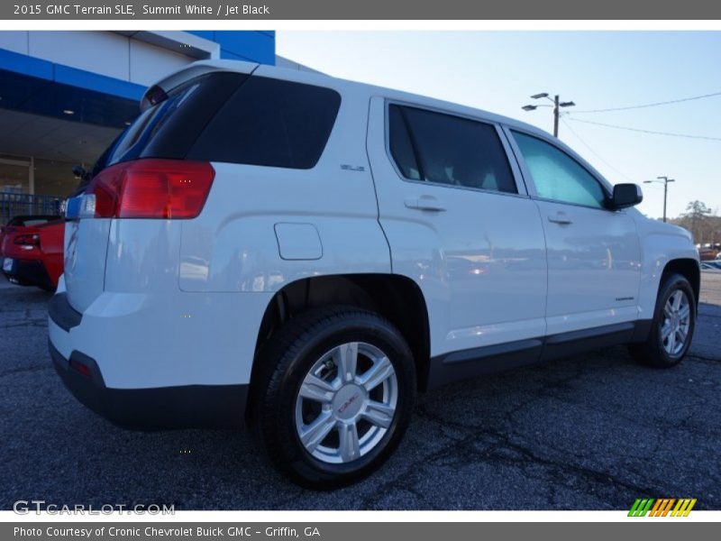 Summit White / Jet Black 2015 GMC Terrain SLE