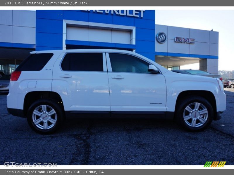 Summit White / Jet Black 2015 GMC Terrain SLE