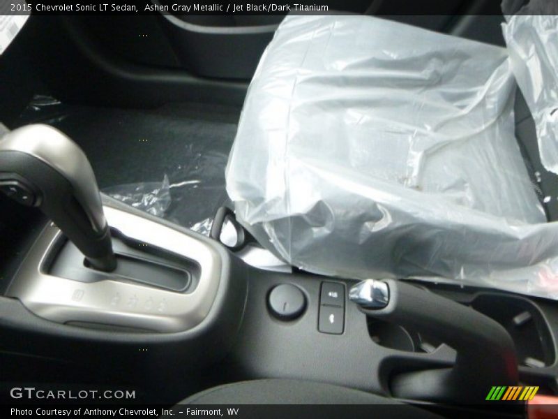 Ashen Gray Metallic / Jet Black/Dark Titanium 2015 Chevrolet Sonic LT Sedan