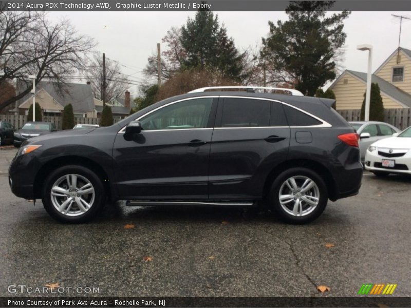 Graphite Luster Metallic / Ebony 2014 Acura RDX Technology AWD