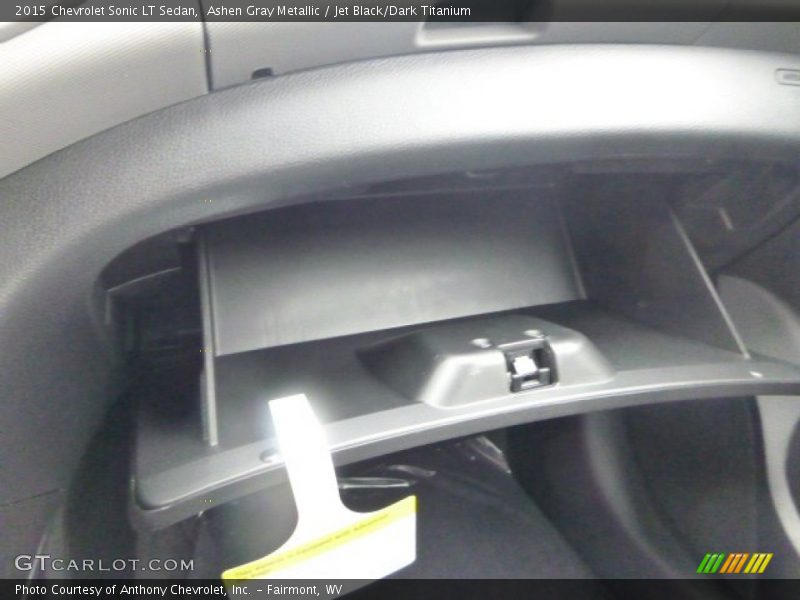 Ashen Gray Metallic / Jet Black/Dark Titanium 2015 Chevrolet Sonic LT Sedan