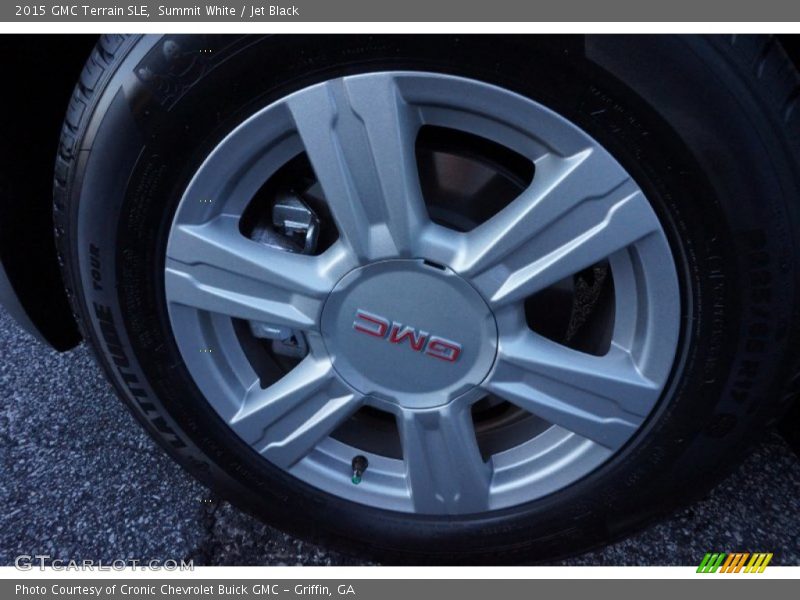 Summit White / Jet Black 2015 GMC Terrain SLE