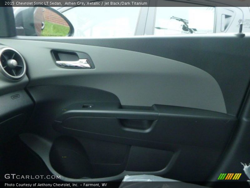 Ashen Gray Metallic / Jet Black/Dark Titanium 2015 Chevrolet Sonic LT Sedan