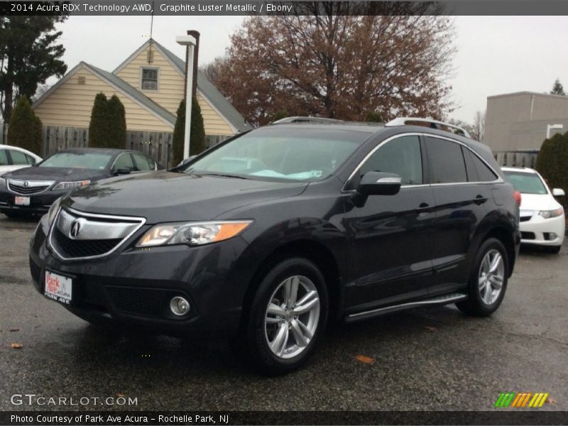 Graphite Luster Metallic / Ebony 2014 Acura RDX Technology AWD