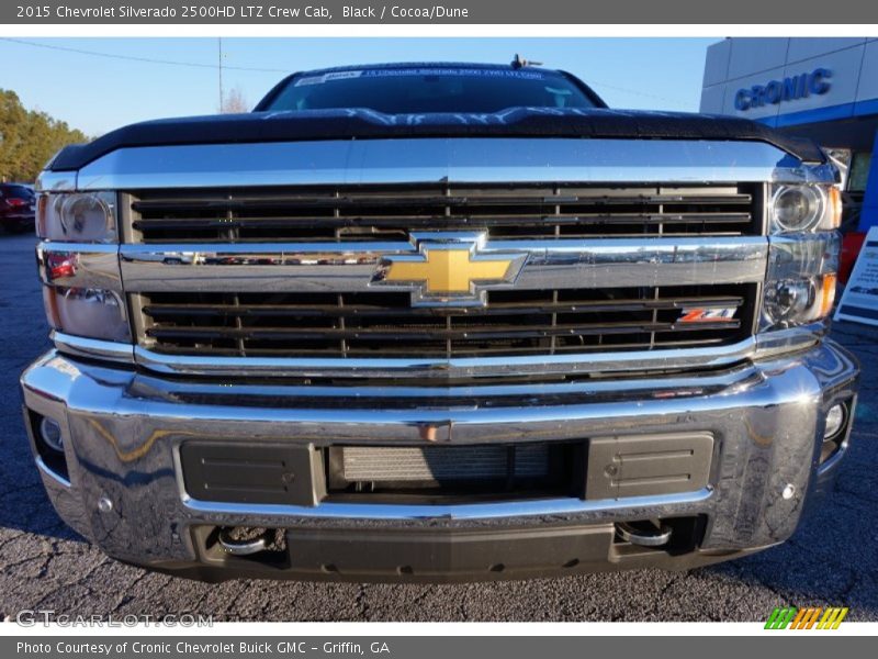Black / Cocoa/Dune 2015 Chevrolet Silverado 2500HD LTZ Crew Cab