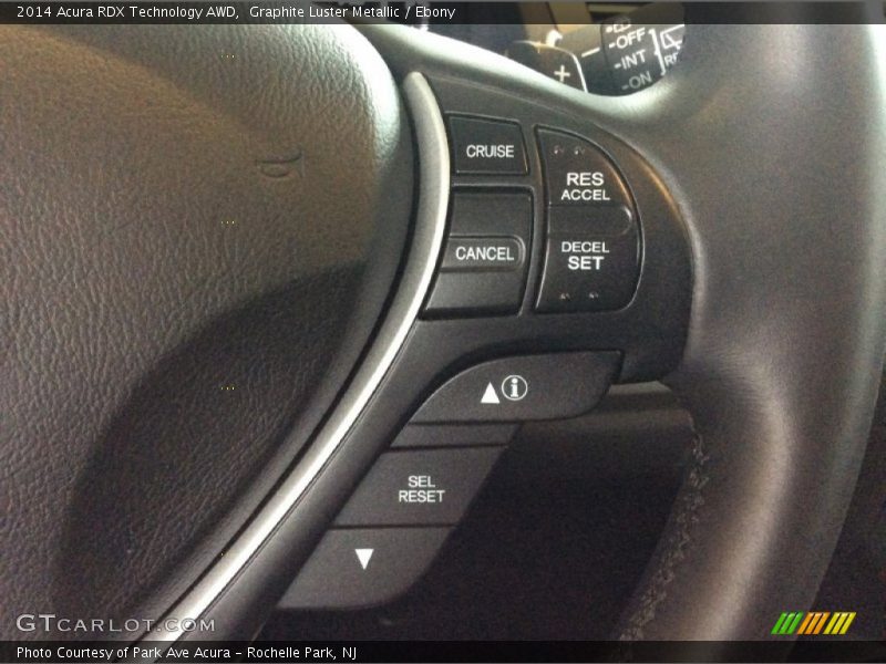 Graphite Luster Metallic / Ebony 2014 Acura RDX Technology AWD