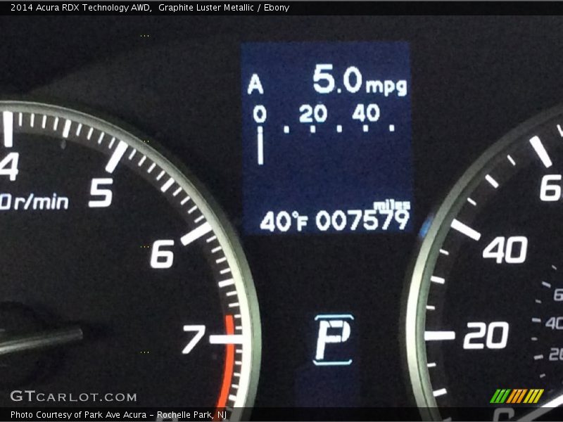 Graphite Luster Metallic / Ebony 2014 Acura RDX Technology AWD