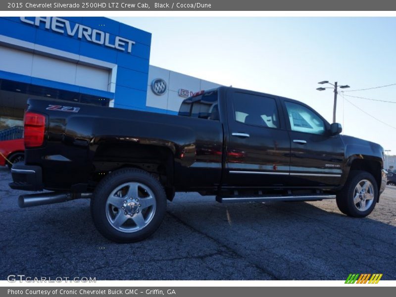 Black / Cocoa/Dune 2015 Chevrolet Silverado 2500HD LTZ Crew Cab