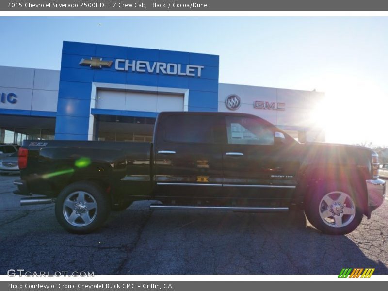 Black / Cocoa/Dune 2015 Chevrolet Silverado 2500HD LTZ Crew Cab