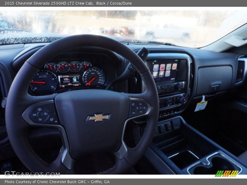 Black / Cocoa/Dune 2015 Chevrolet Silverado 2500HD LTZ Crew Cab