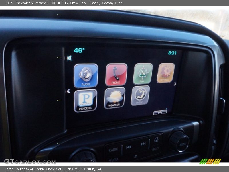 Black / Cocoa/Dune 2015 Chevrolet Silverado 2500HD LTZ Crew Cab