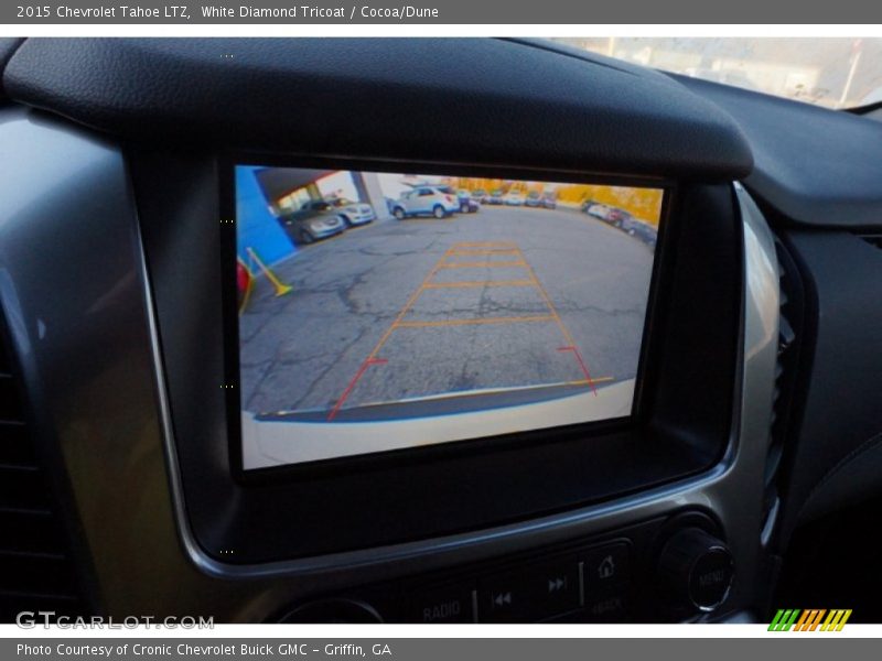 White Diamond Tricoat / Cocoa/Dune 2015 Chevrolet Tahoe LTZ