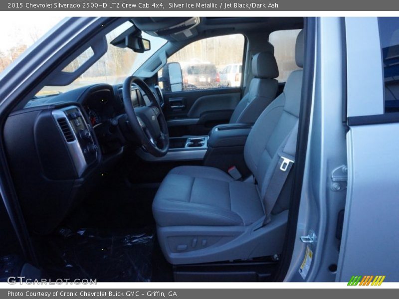 Silver Ice Metallic / Jet Black/Dark Ash 2015 Chevrolet Silverado 2500HD LTZ Crew Cab 4x4