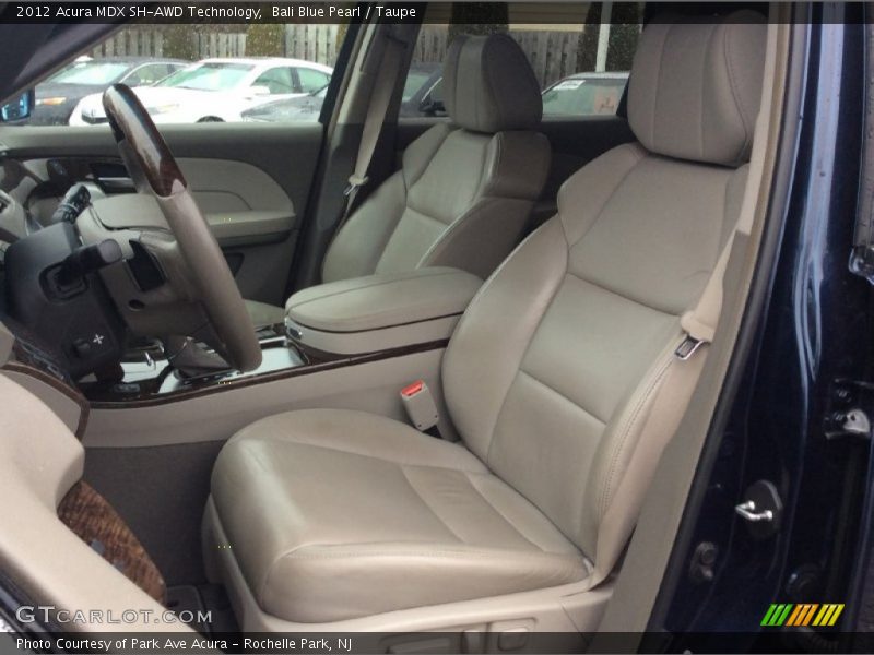Bali Blue Pearl / Taupe 2012 Acura MDX SH-AWD Technology