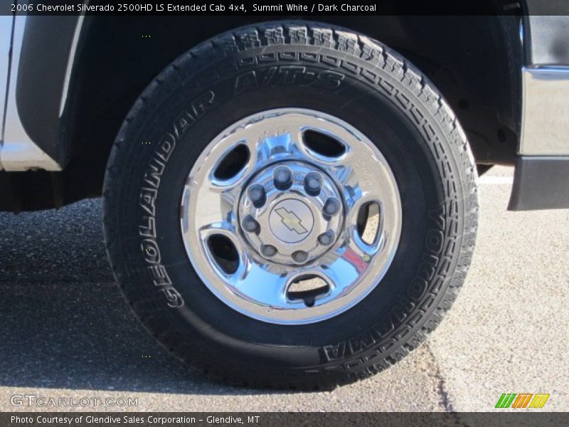 Summit White / Dark Charcoal 2006 Chevrolet Silverado 2500HD LS Extended Cab 4x4