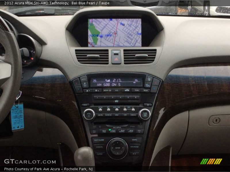 Bali Blue Pearl / Taupe 2012 Acura MDX SH-AWD Technology