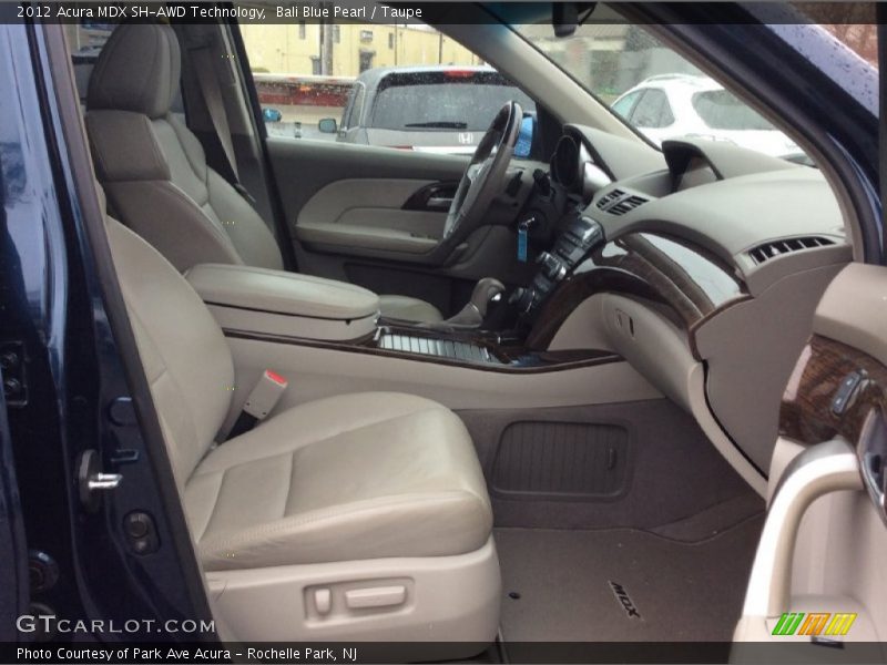 Bali Blue Pearl / Taupe 2012 Acura MDX SH-AWD Technology