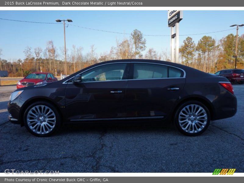 Dark Chocolate Metallic / Light Neutral/Cocoa 2015 Buick LaCrosse Premium