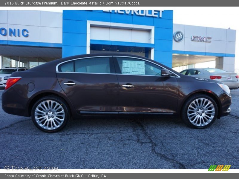 Dark Chocolate Metallic / Light Neutral/Cocoa 2015 Buick LaCrosse Premium