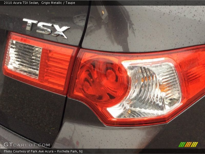 Grigio Metallic / Taupe 2010 Acura TSX Sedan