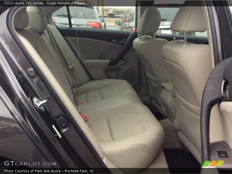 Grigio Metallic / Taupe 2010 Acura TSX Sedan