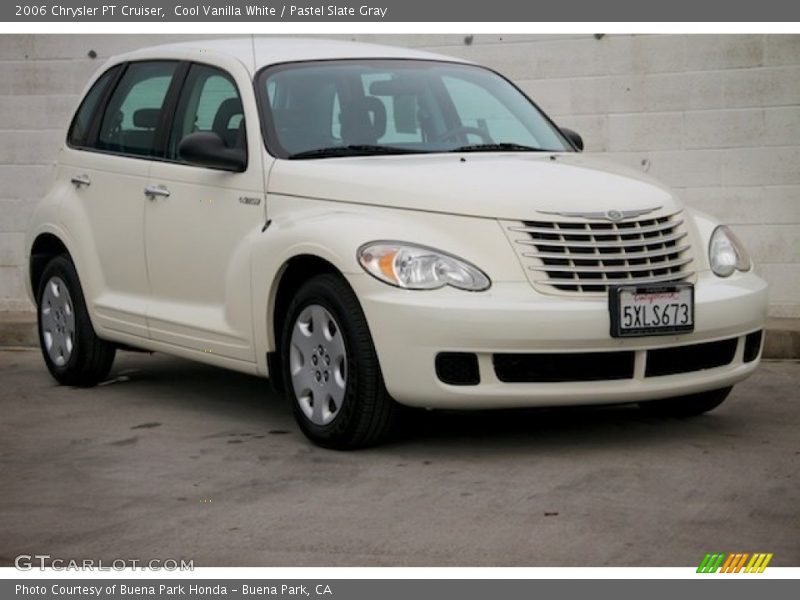 Cool Vanilla White / Pastel Slate Gray 2006 Chrysler PT Cruiser
