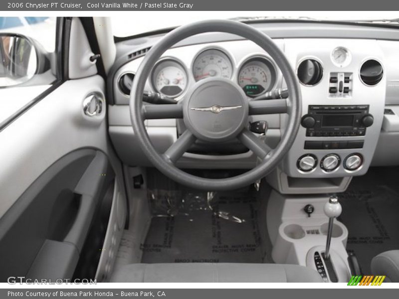 Cool Vanilla White / Pastel Slate Gray 2006 Chrysler PT Cruiser