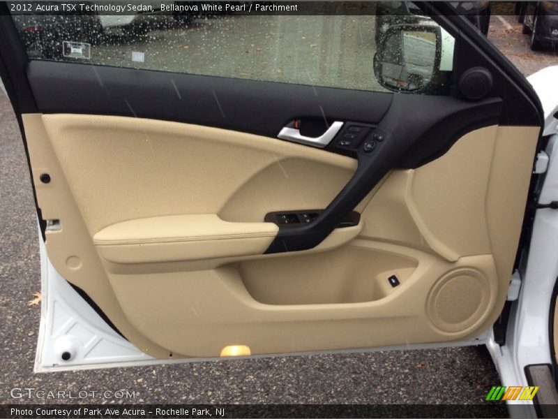 Bellanova White Pearl / Parchment 2012 Acura TSX Technology Sedan