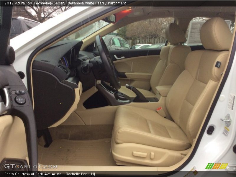Bellanova White Pearl / Parchment 2012 Acura TSX Technology Sedan