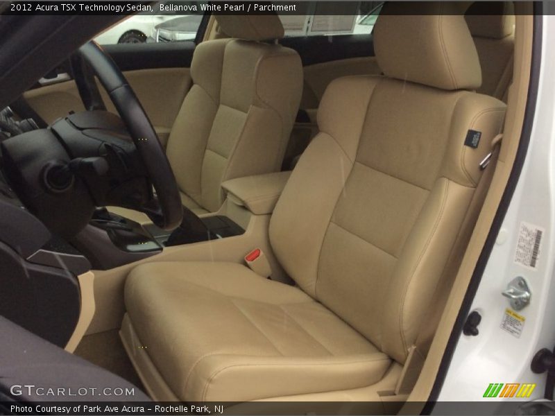 Bellanova White Pearl / Parchment 2012 Acura TSX Technology Sedan