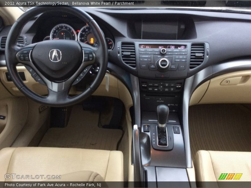 Bellanova White Pearl / Parchment 2012 Acura TSX Technology Sedan