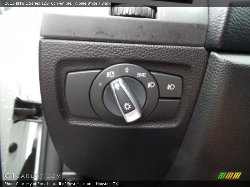 Alpine White / Black 2013 BMW 1 Series 128i Convertible