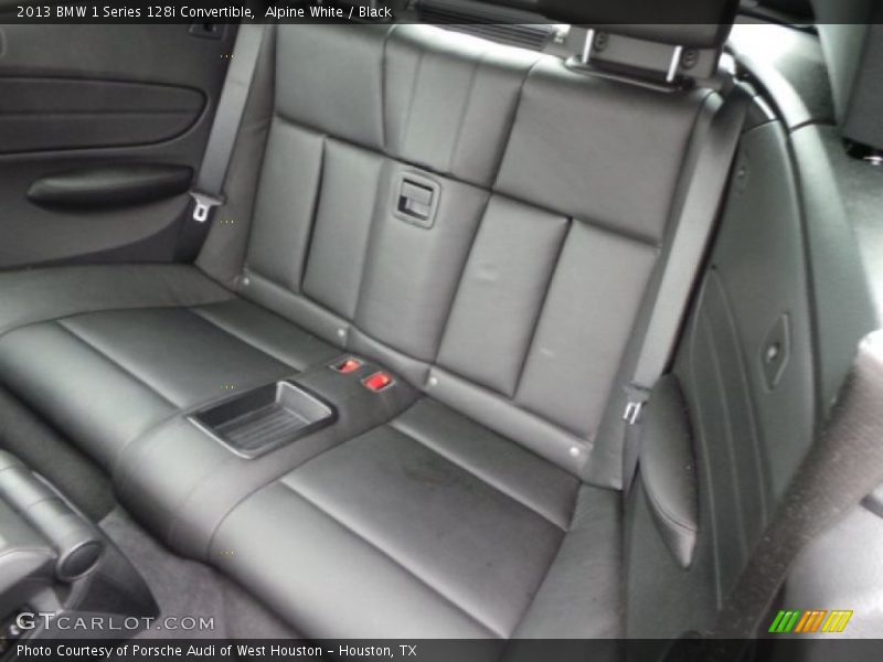 Alpine White / Black 2013 BMW 1 Series 128i Convertible