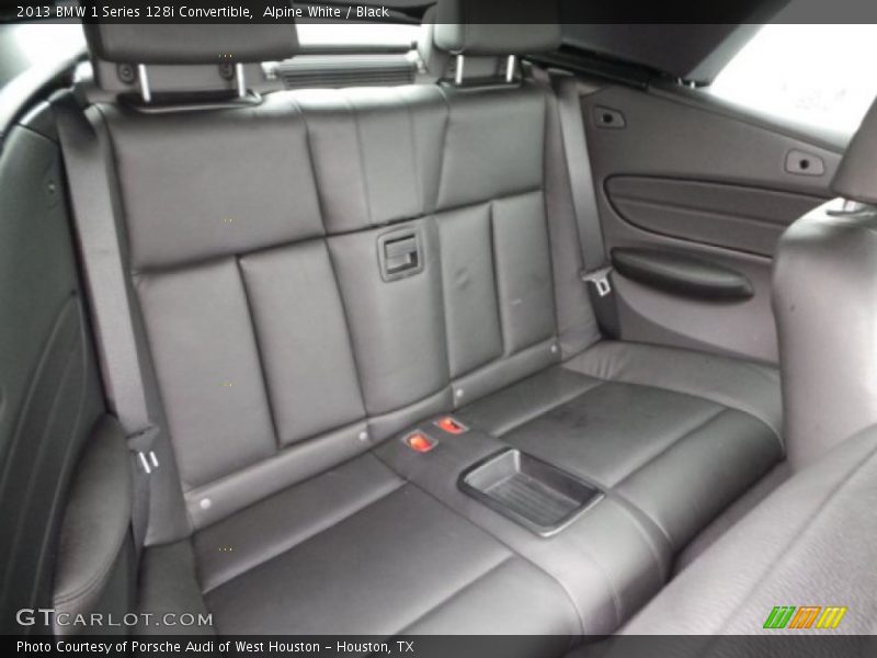 Alpine White / Black 2013 BMW 1 Series 128i Convertible