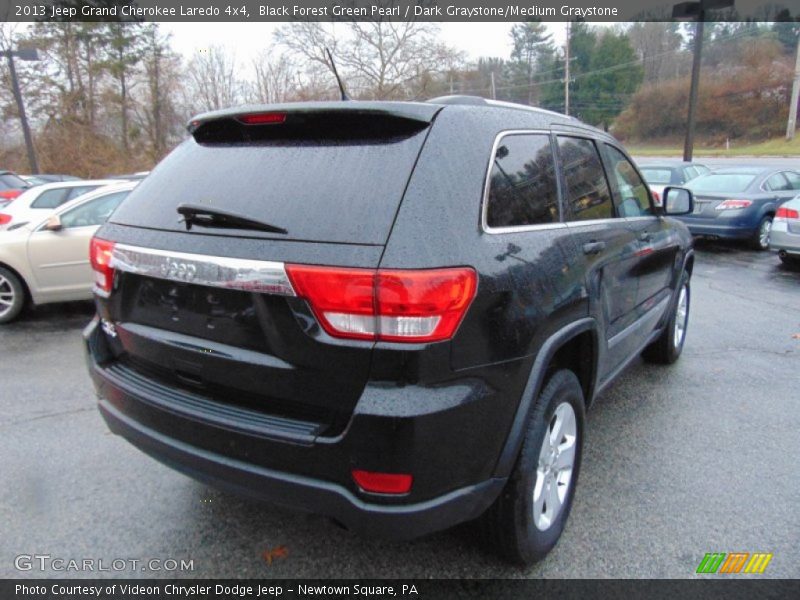 Black Forest Green Pearl / Dark Graystone/Medium Graystone 2013 Jeep Grand Cherokee Laredo 4x4