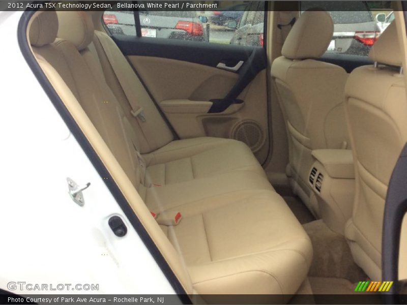 Bellanova White Pearl / Parchment 2012 Acura TSX Technology Sedan