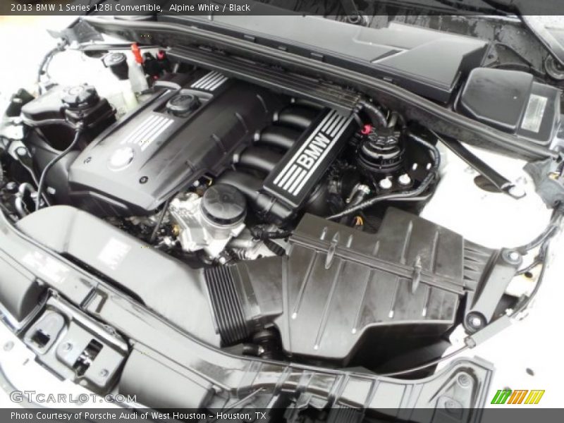 Alpine White / Black 2013 BMW 1 Series 128i Convertible