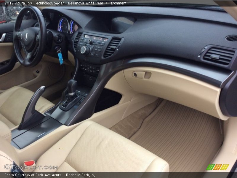Bellanova White Pearl / Parchment 2012 Acura TSX Technology Sedan