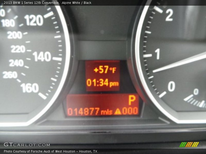 Alpine White / Black 2013 BMW 1 Series 128i Convertible