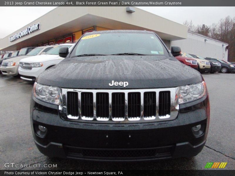 Black Forest Green Pearl / Dark Graystone/Medium Graystone 2013 Jeep Grand Cherokee Laredo 4x4