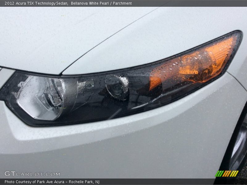 Bellanova White Pearl / Parchment 2012 Acura TSX Technology Sedan