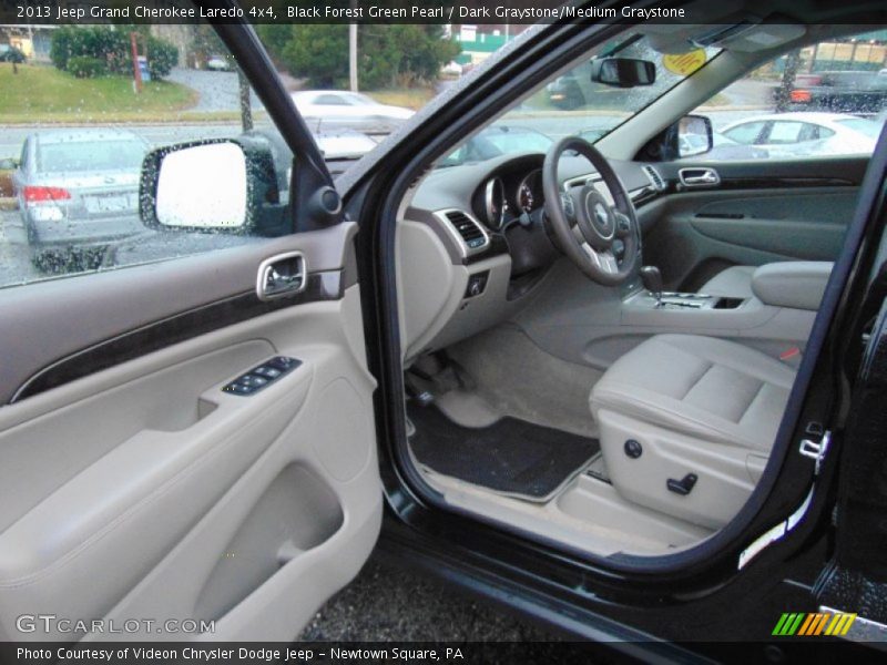 Black Forest Green Pearl / Dark Graystone/Medium Graystone 2013 Jeep Grand Cherokee Laredo 4x4