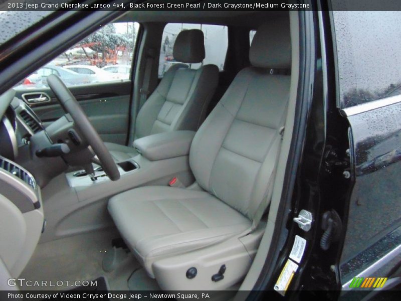 Black Forest Green Pearl / Dark Graystone/Medium Graystone 2013 Jeep Grand Cherokee Laredo 4x4