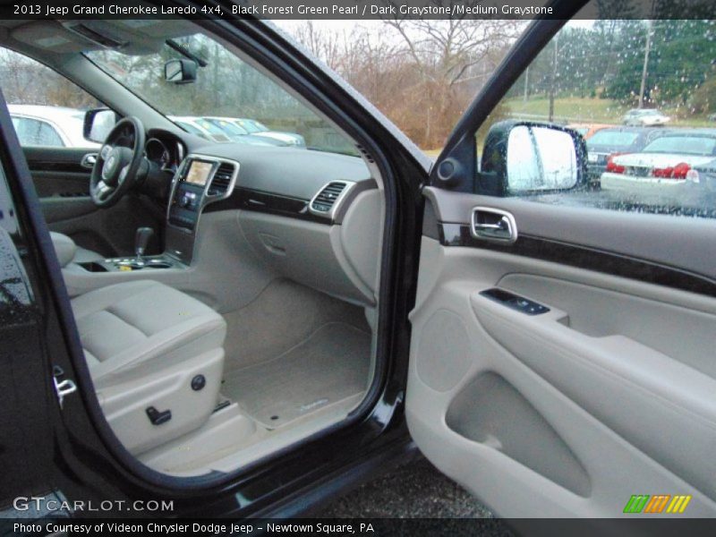 Black Forest Green Pearl / Dark Graystone/Medium Graystone 2013 Jeep Grand Cherokee Laredo 4x4